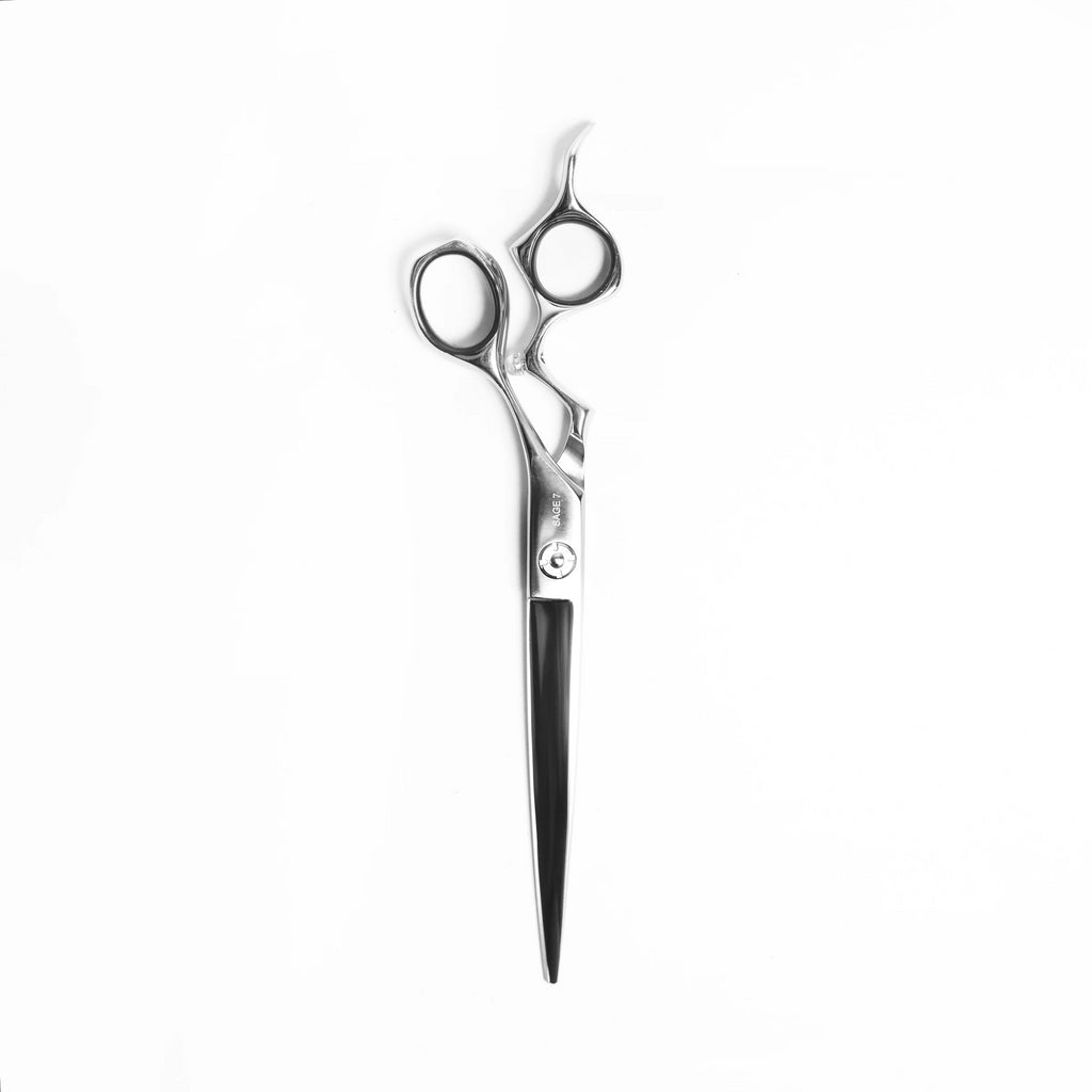 Best Japanese steel barber 7" hairdressing scissor. The Sage by OBU.